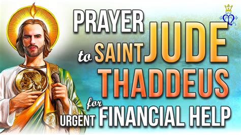 prayer to st jude thaddeus for financial help